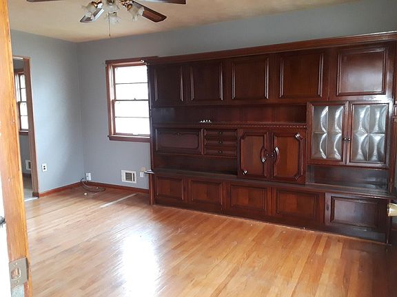 Living Room with German cabinetry