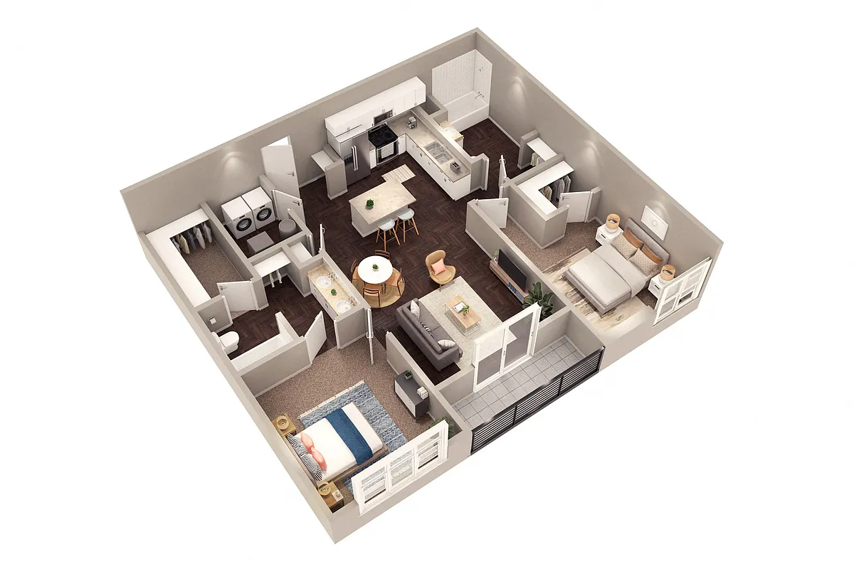 Floor plan B1