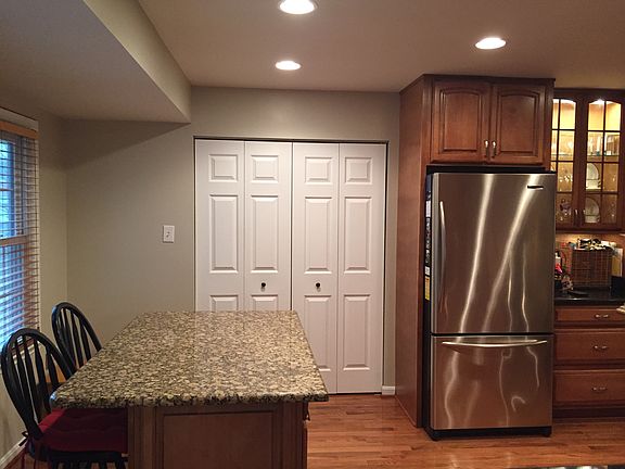 Kitchen with walk-in pantry