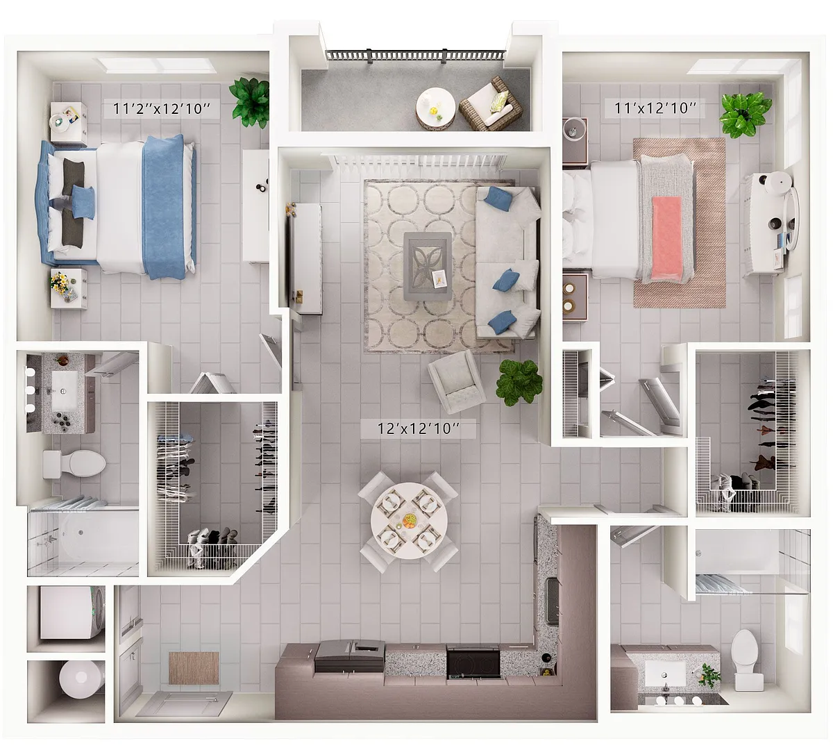 Floor plan Swallowtail