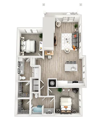 Floor plan B2A