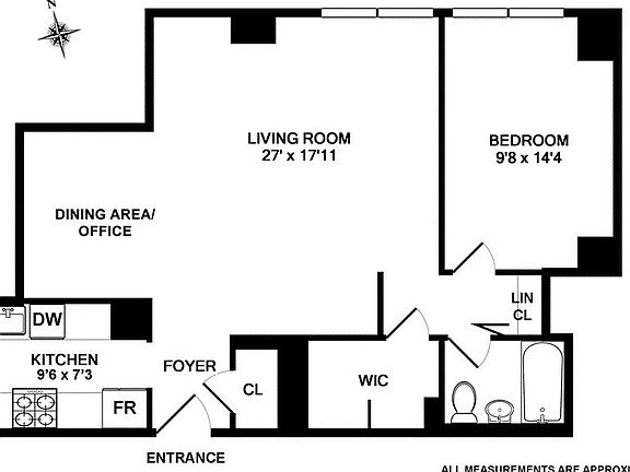 2nd image of 155 W 68th St APT 2117