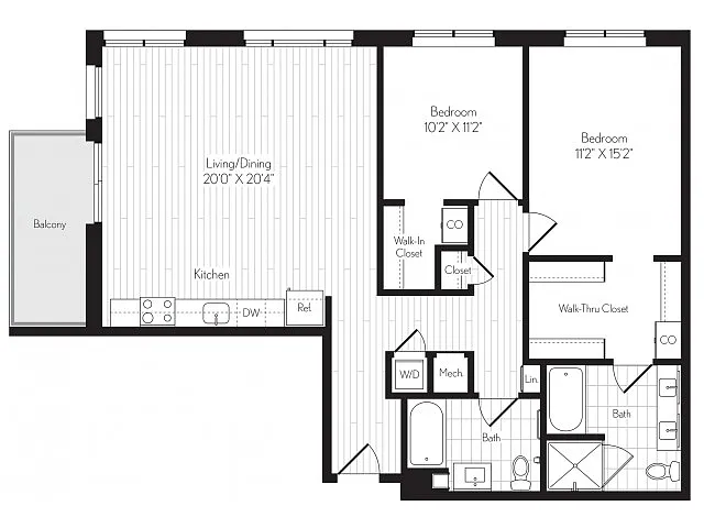 Floor plan B06