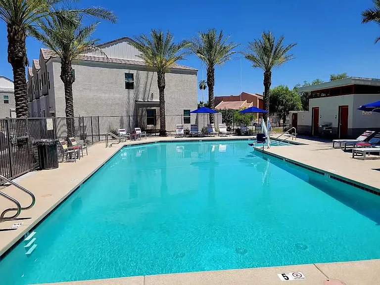 Pool right beside your space