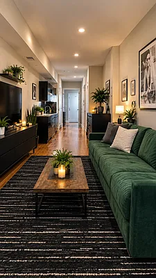 Living room, photo 1