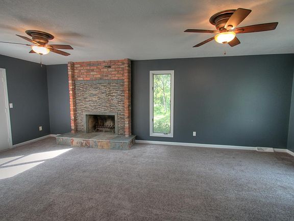 Living Room with Fireplace