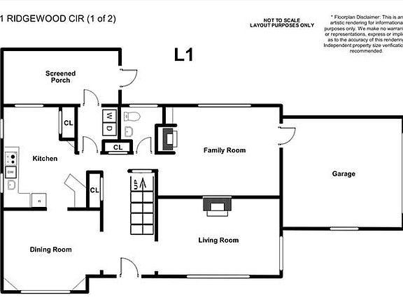 First floor floor plan