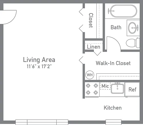 Floor plan The Spruce
