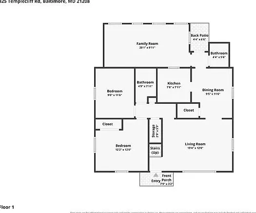 4 bed, 1.5 bath, 1440 sqft, $2,145 — Photo 2