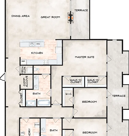 Westboro Floorplan Diagram