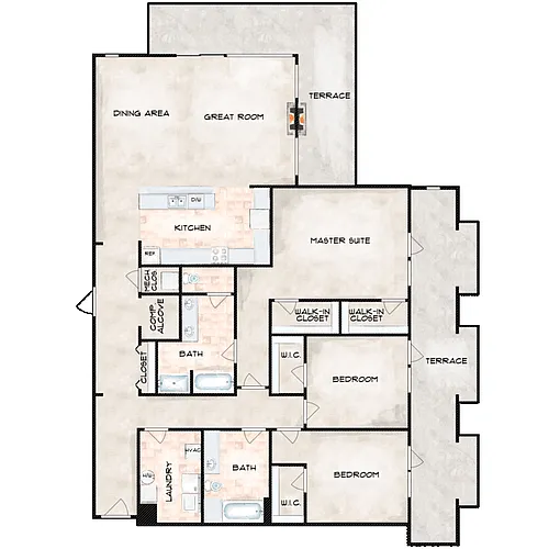 Floor plan Westboro