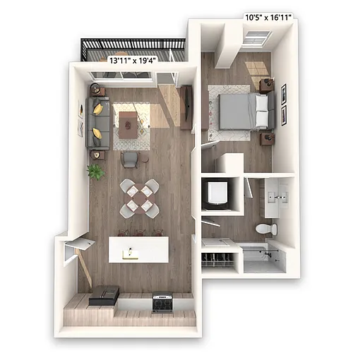 Floor plan Evans Platinum