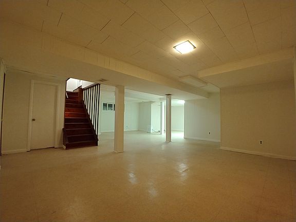 Very spacious basement.
