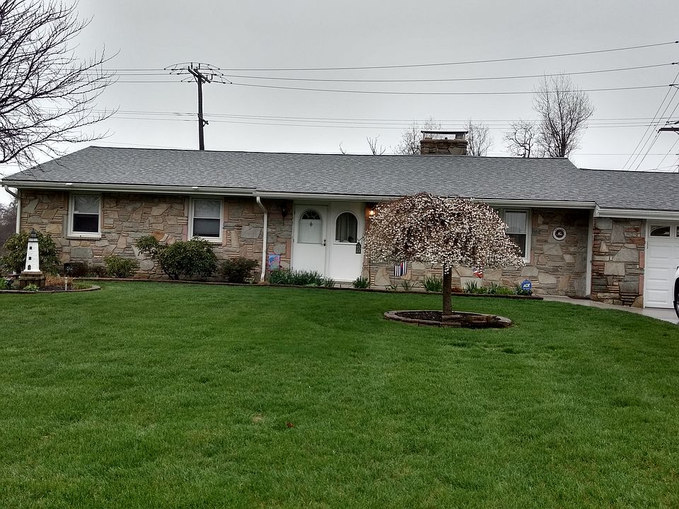 Pa. stone - front of home