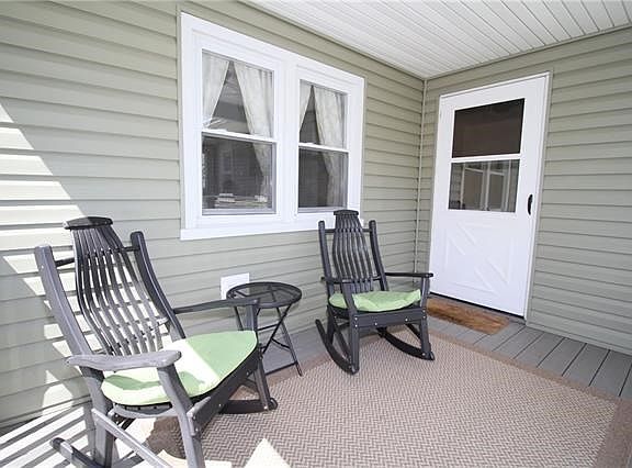 Relax on your Trex deck front porch.