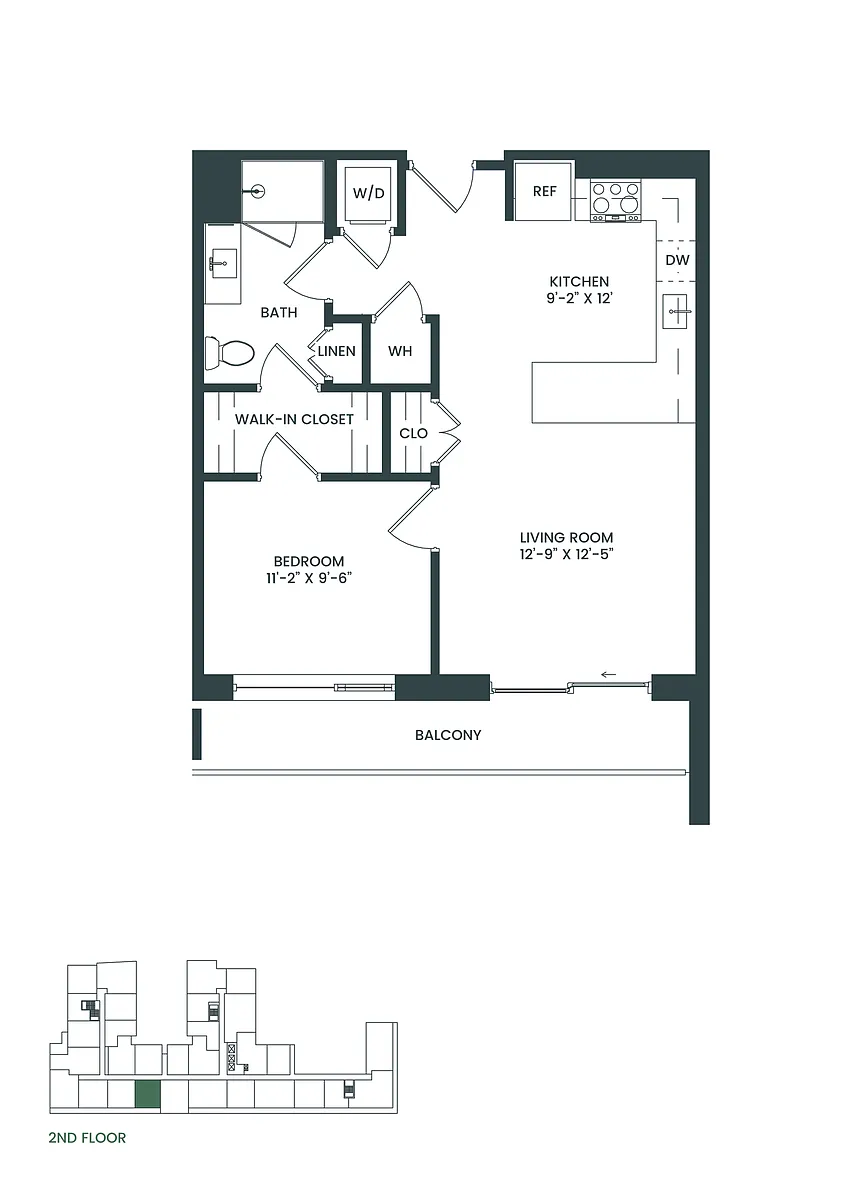 Floor plan A222