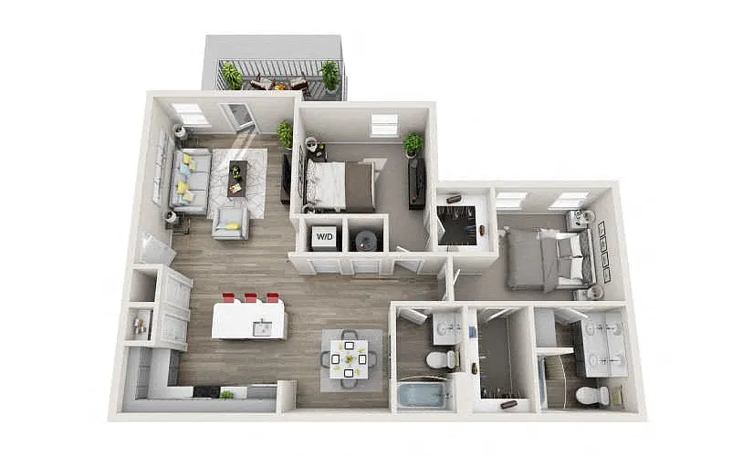 Floor plan The Redding