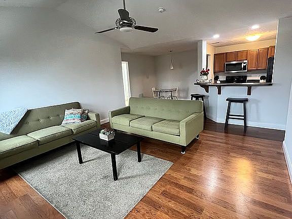 Open concept from foyer