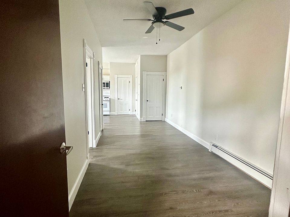 Rear entry opens into living room