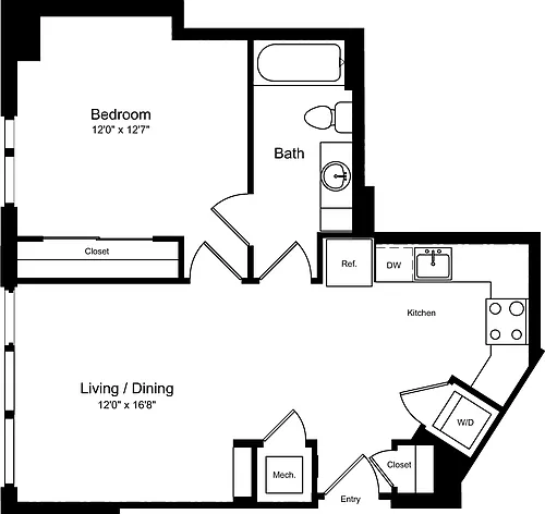 Floor plan A05