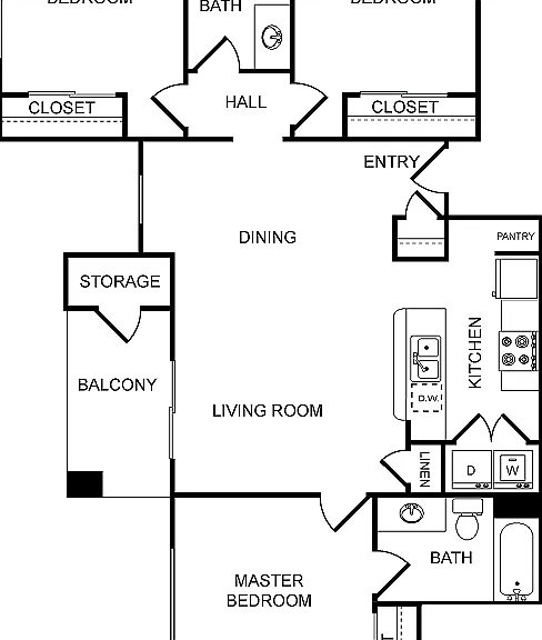 Spring River D1 Three Bedroom Spring River D1 Three Bedroom