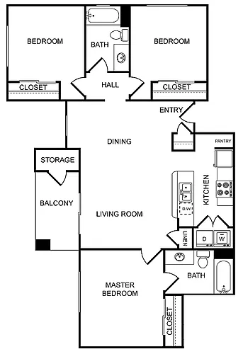 Floor plan D1