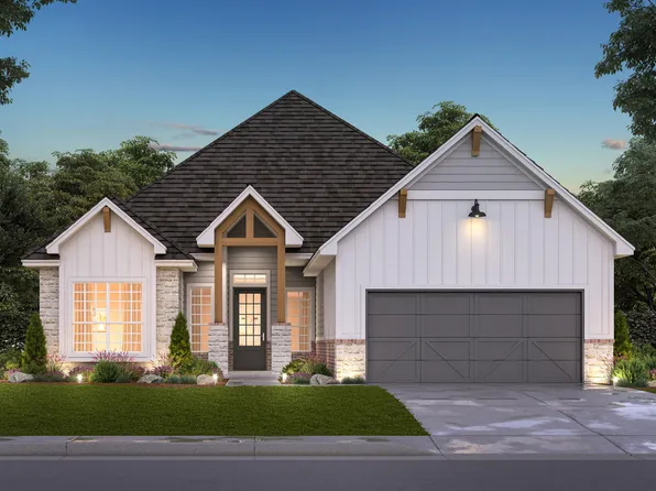 Hickory Plan, Creekside at Cross Timbers