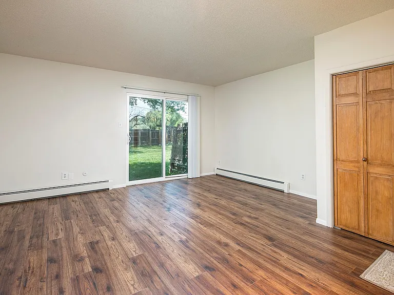 Living dining combo. Hardwoods.