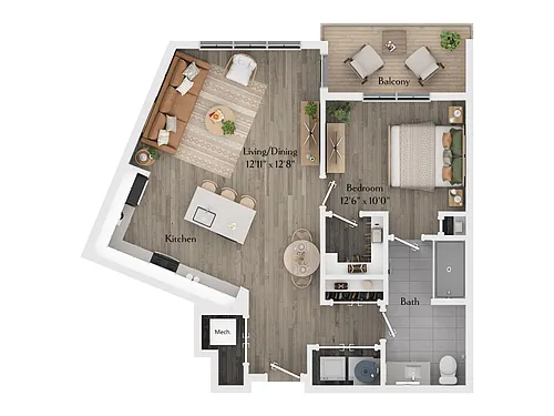 Floor plan A1