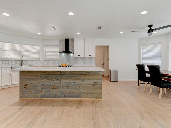 Massive, custom kitchen island