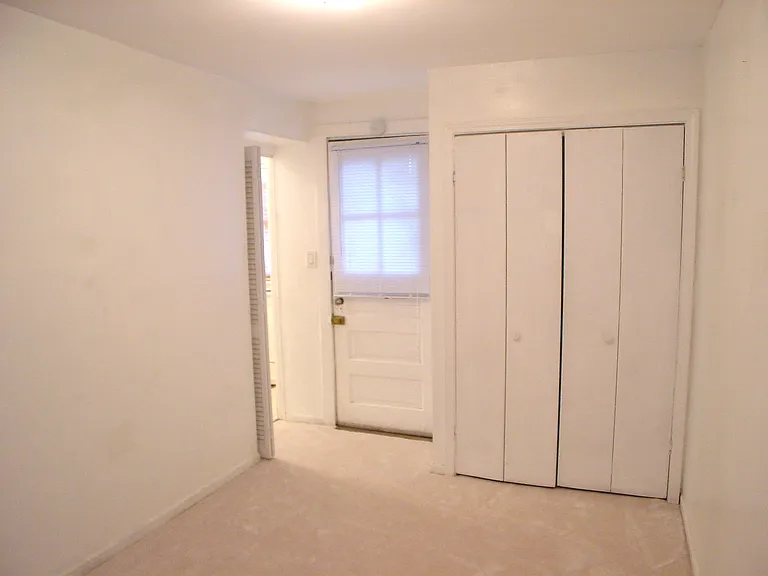 Bedroom unfurnished.