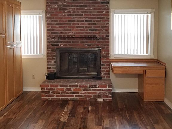 kitchen fireplace