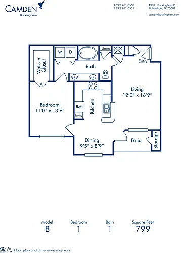 Floor plan B