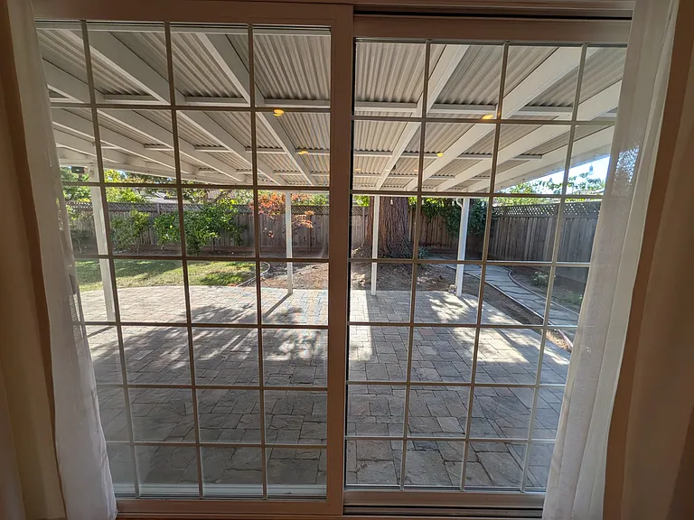 Family room door to patio.