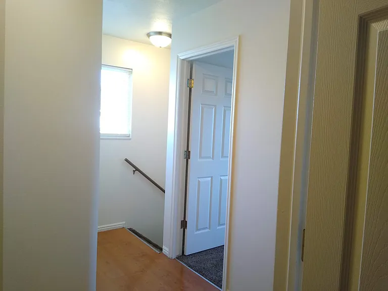 Hallway with Second Bedroom Entrance