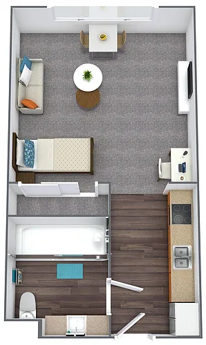 Floor plan Alcoa