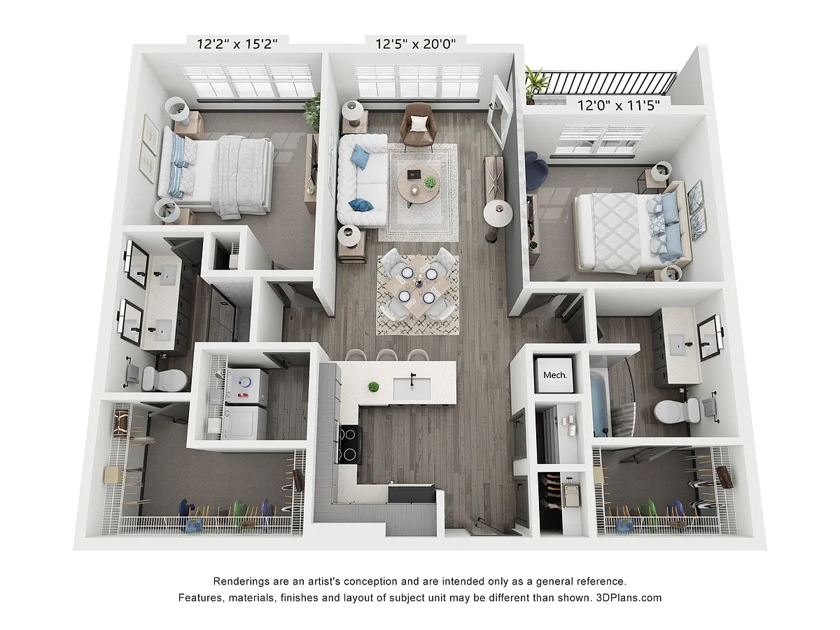 Floor plan Riley