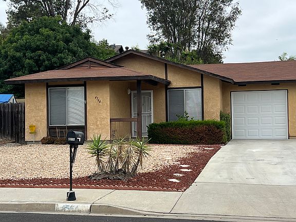 Full front view of home