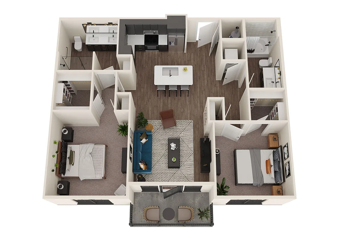 Floor plan B1