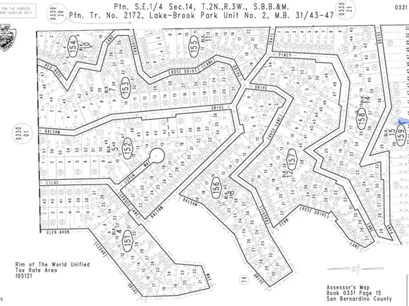 0 Pine Dr Lot 39, Cedar Glen, CA 92321