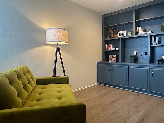 Office den with twin sleeper