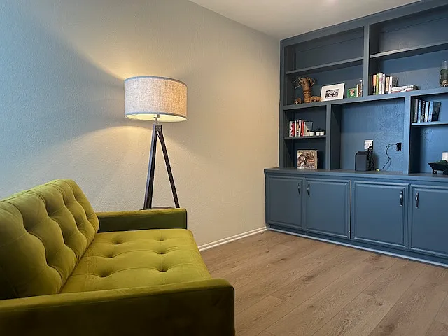 Office den with twin sleeper