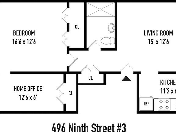 2nd image of 496 9th St #3