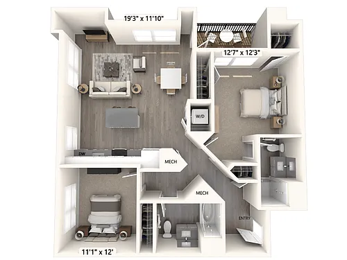 Floor plan B23U