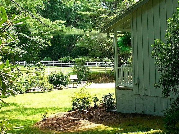 Partial view of pasture