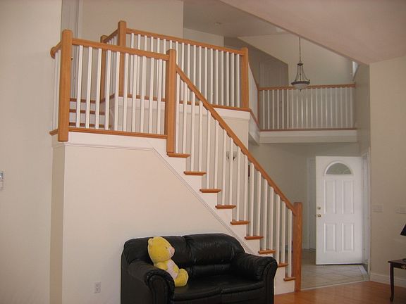 Living room stairs