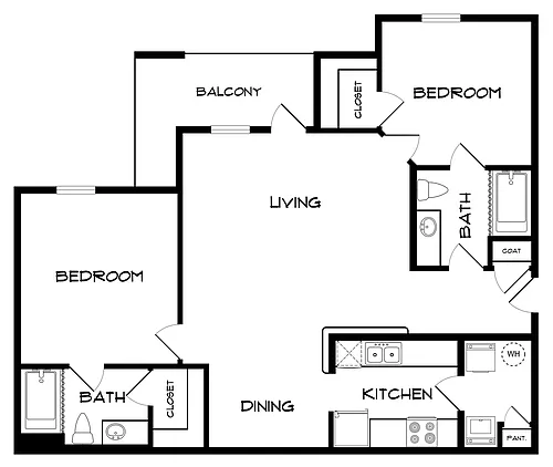 Floor plan B1