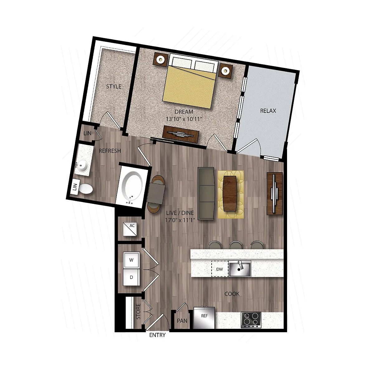 Floor plan A10