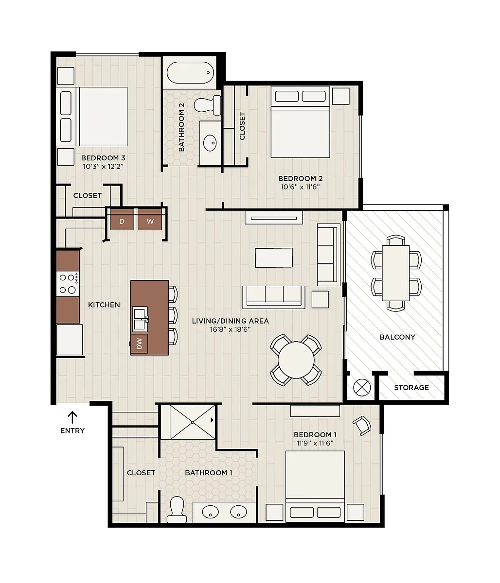 Floor plan Sunflower