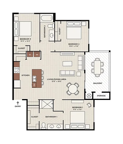 Floor plan Sunflower